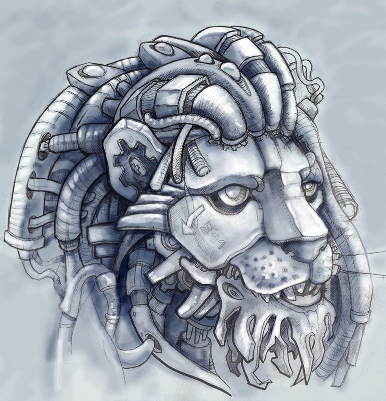 lion mecanique