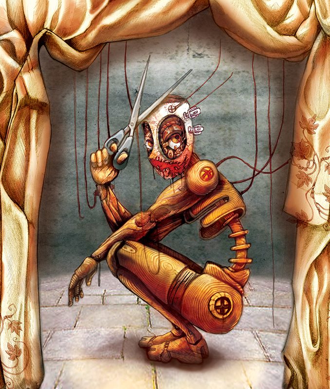wood puppet