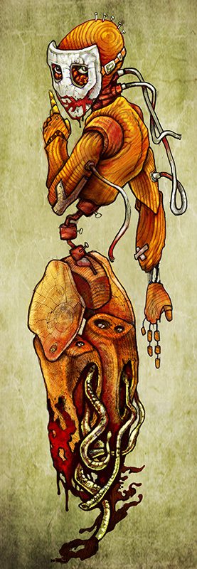 wood puppet