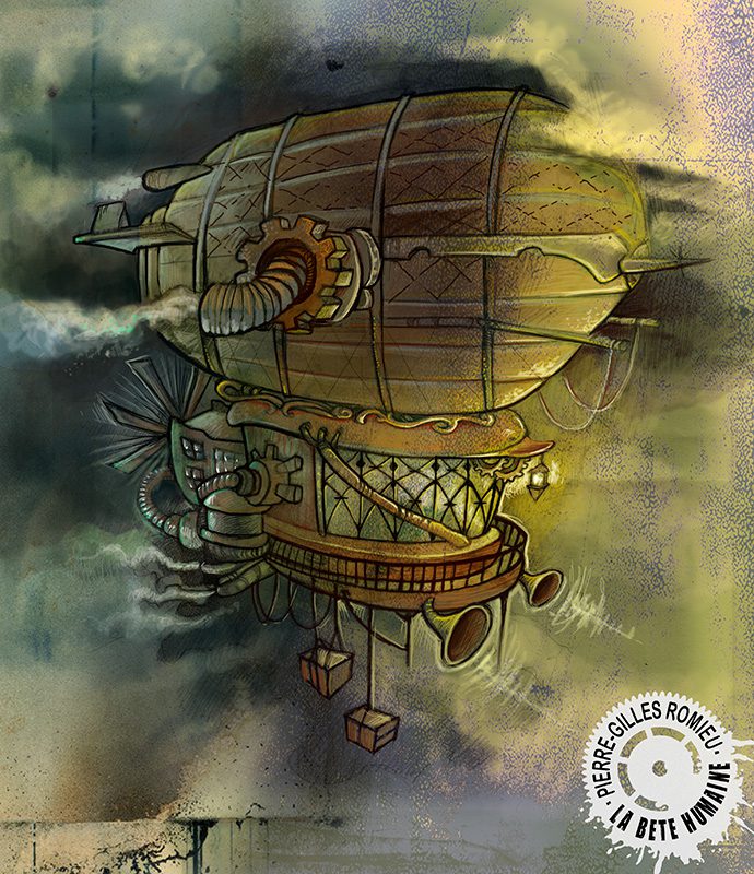 zeppellin steampunk