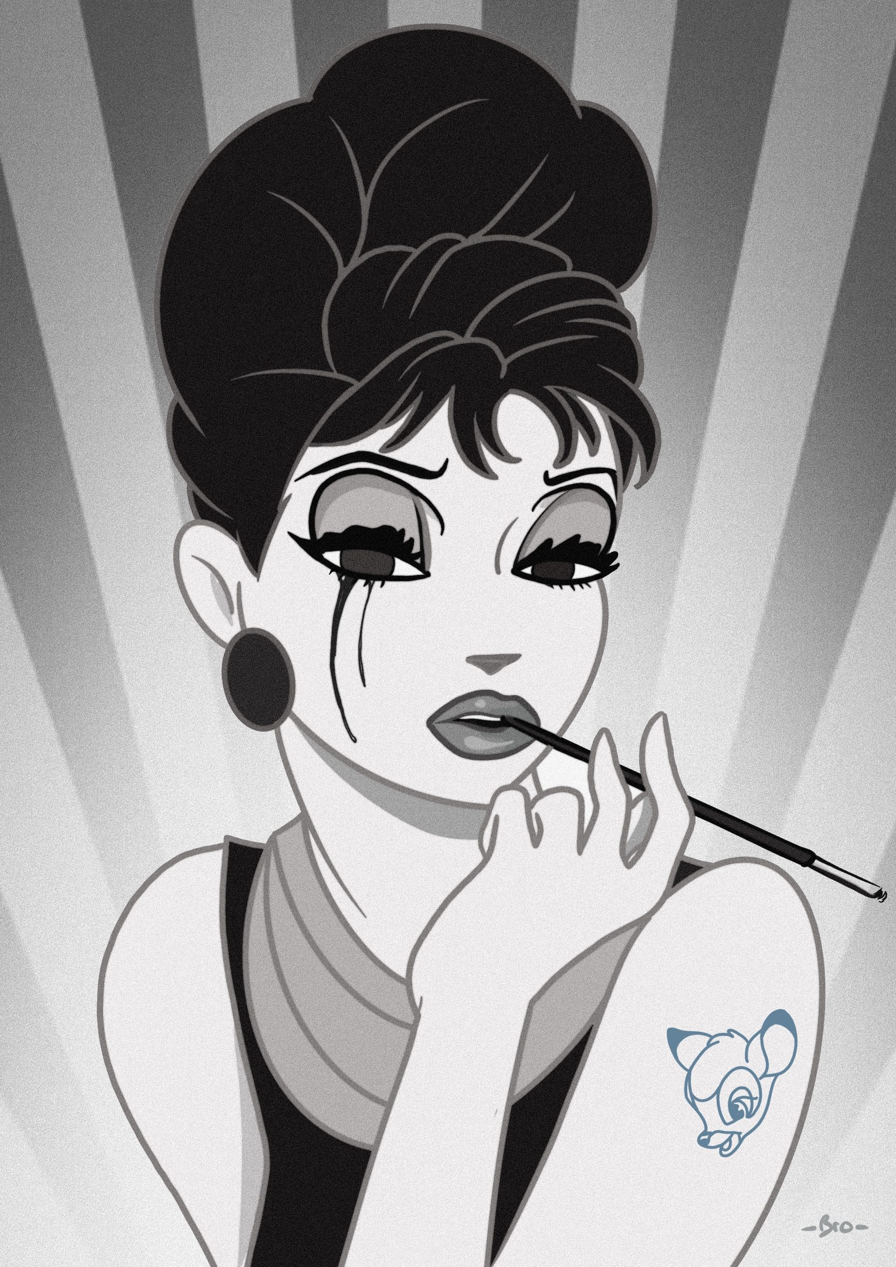 meilleur-tatoueur-paris-bro-tatouage-tattoo-dessin-audrey-hepburn