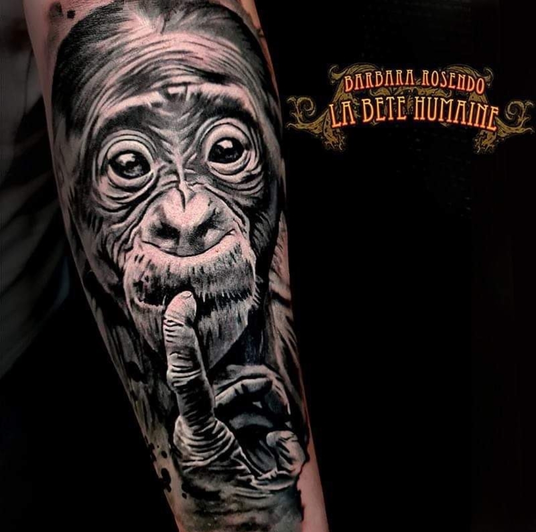 meilleure-tatoueuse-paris-barbara-rosendo-tatouage-tattoo-singe