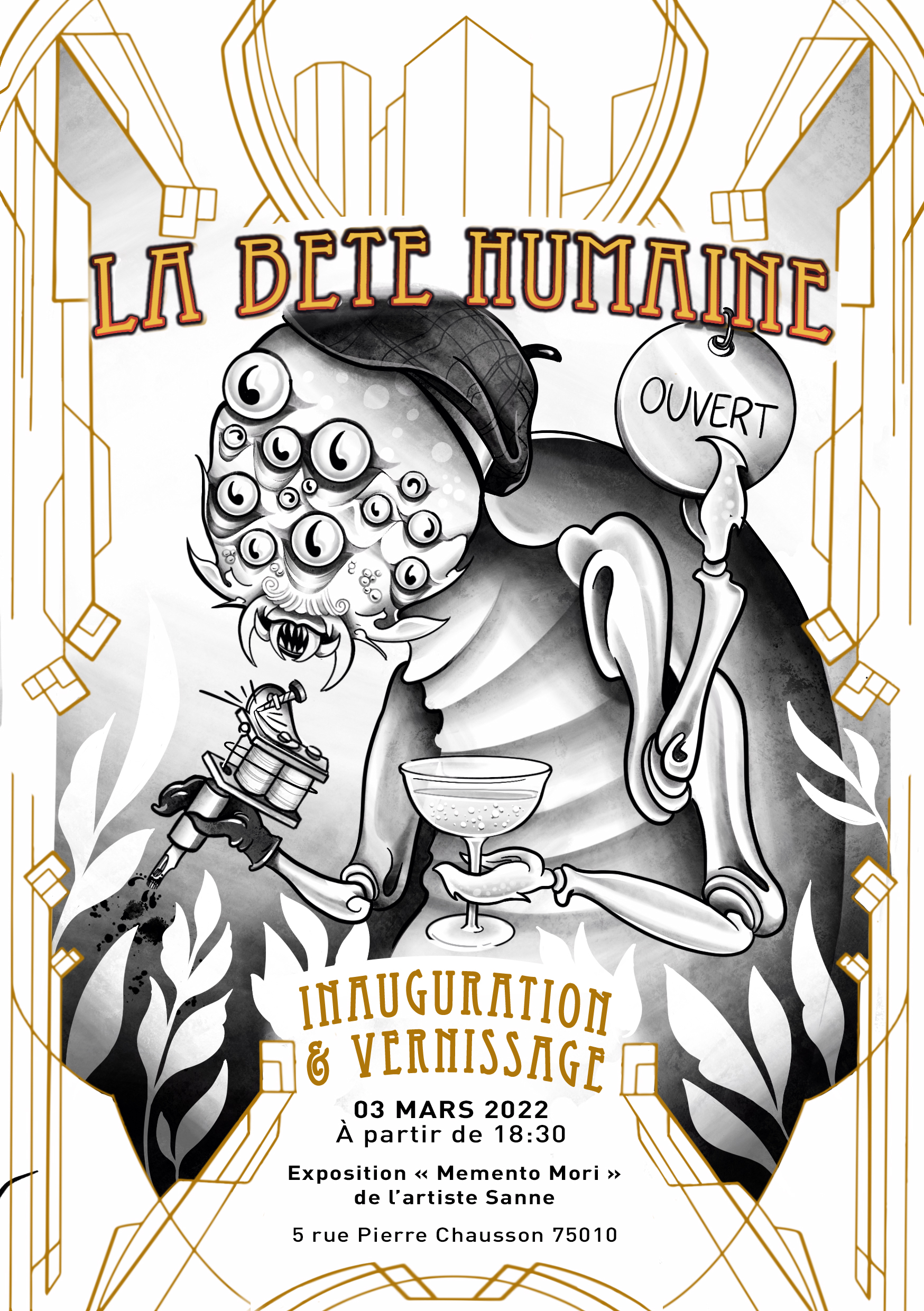 inauguration-bete-humaine-tatouage-paris_1