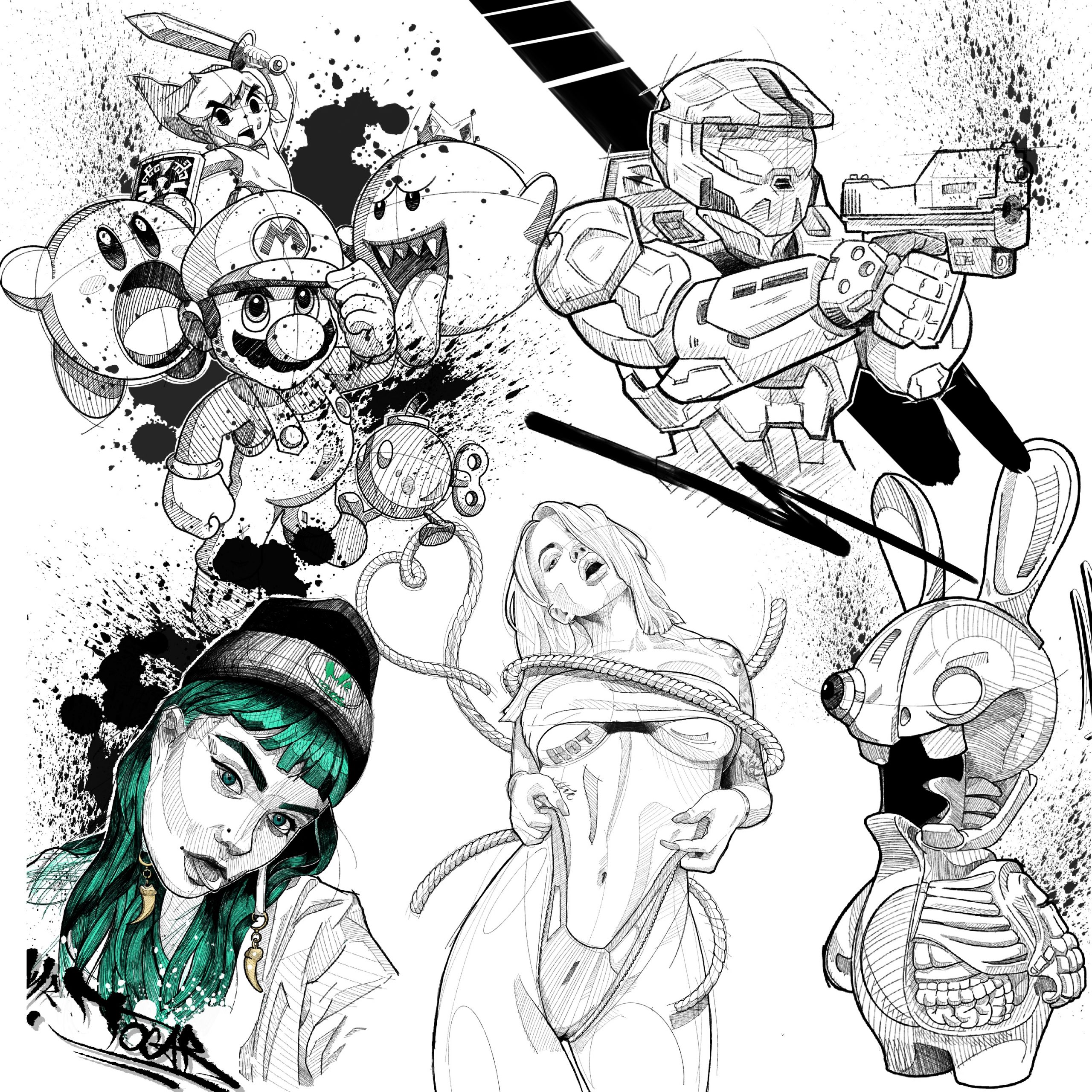 peter-galt-apprenti-tatoueur-paris-bete-humaine-flash