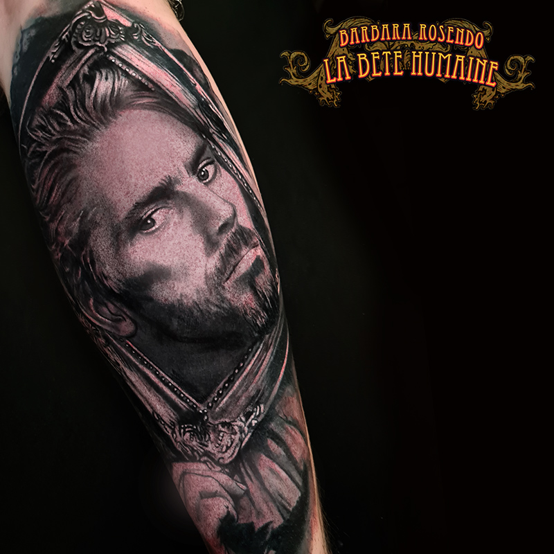 Barbara Rosendo, tatoueuse à Paris - Portrait de James Thierrée, petit-fils de Charlie Chaplin