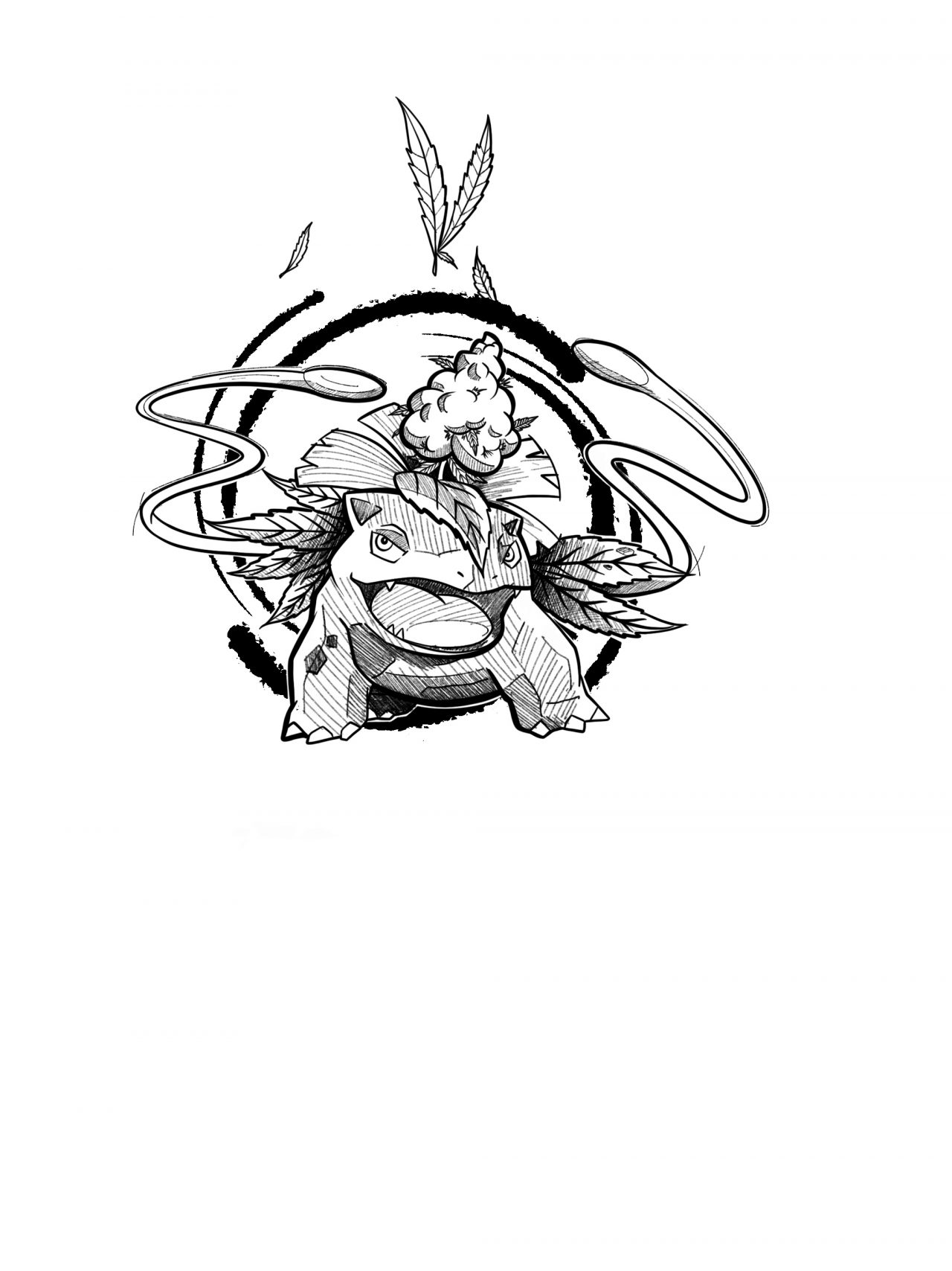 Dessin disponible pour tatouage de Peter Galt, apprenti tatoueur à Paris
