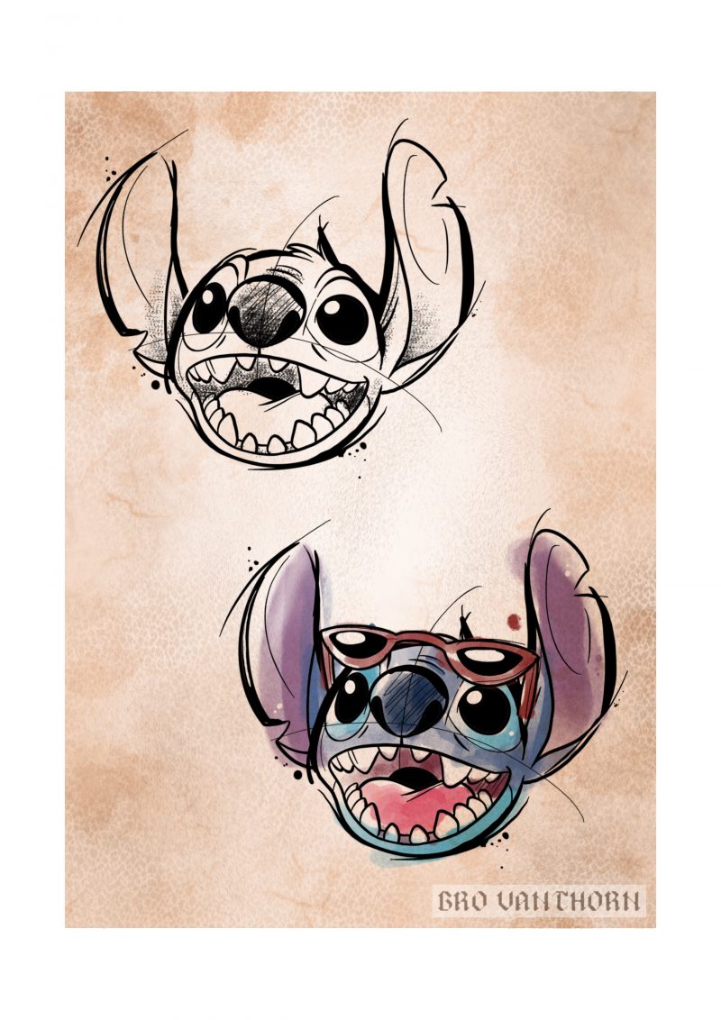 Projet tatouage proposé par le tatoueur Bro Vanthorn