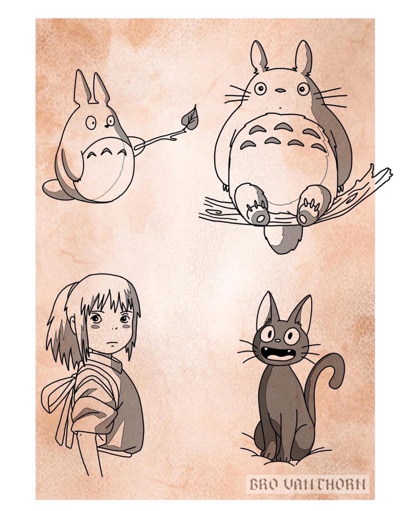 Projet tatouage proposé par le tatoueur Bro Vanthorn
